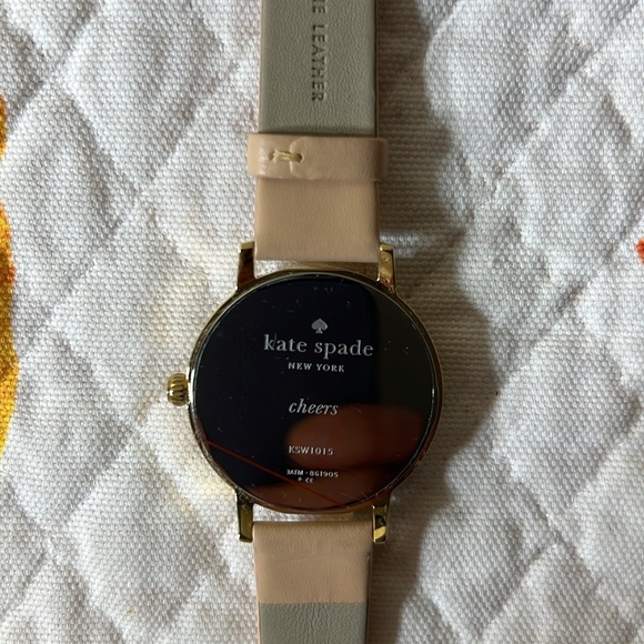 KATE SPADE NEW YORK “CHEERS” KSW 1015 WATCH 5 STAR MINT CONDITION - Picture 7 of 8